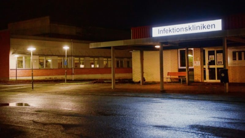 Die Klinik für Infektionskrankheiten in Jonkoping, Schweden. Dort wurde der erste Coronavirus-Patient Schwedens hingebracht. (Bild: AFP)