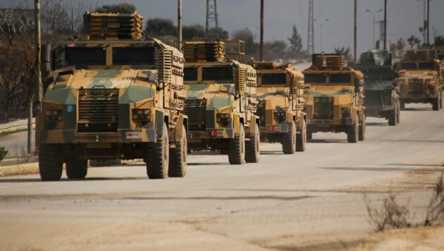 Türkischer Militärkonvoi (Symbolbild) (Bild: AP)