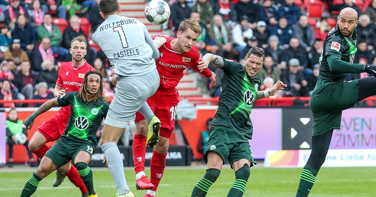 Deutsche Bundesliga - Wolfsburg Holt Nach 0:2 Bei Union Berlin Noch 2:2 ...