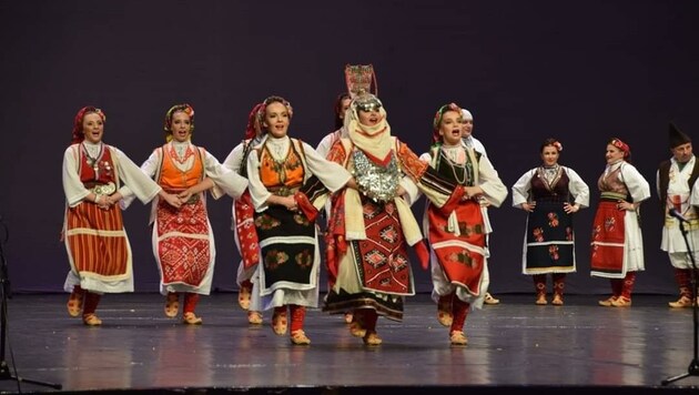 Der Verein Opanak tanzt erfolgreich auf Wettbewerben (Bild: Dragan Arsic)