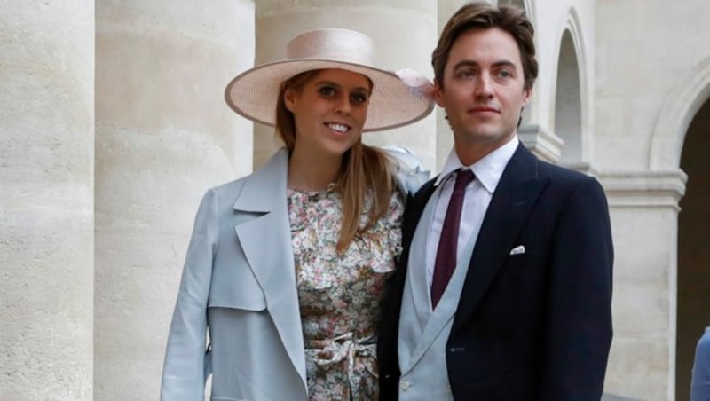 Prinzessin Beatrice und Edoardo Mapelli Mozzi (Bild: AFP)