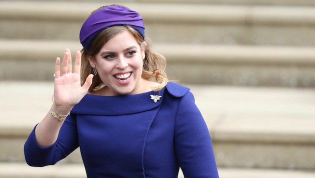 Princess Beatrice is now the biggest pillar of support in the British royal family. (Bild: AP)