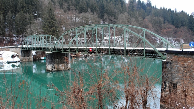 Die Lippitzbachbrücke bei Ruden. (Bild: Gerlinde Schager)