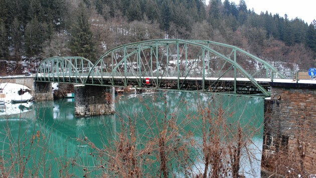 Die Lippitzbachbrücke bei Ruden. (Bild: Gerlinde Schager)