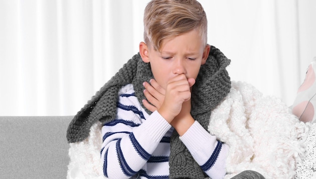 Pertussis, whooping cough, 100-day cough: this serious illness goes by many names in Austria. (Bild: New Africa/stock.adobe.com)