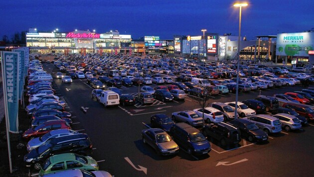 Die Shoppingcity Seiersberg (Bild: Jürgen Radspieler)