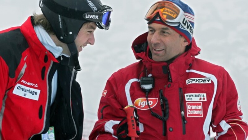 Hans Knauß und Walter Hubmann (re.) (Bild: GEPA)