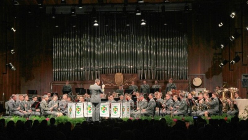 Bereits am 27. März (19.30 Uhr) findet das Galakonzert der Militärmusik Kärnten im Klagenfurter Konzerthaus statt. (Bild: Arno Pusca)