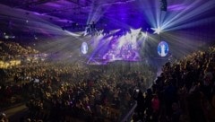 Die Hits von Andrea Berg brachten die Olympiahalle in Innsbruck zum Brodeln. (Bild: Hubert Berger)