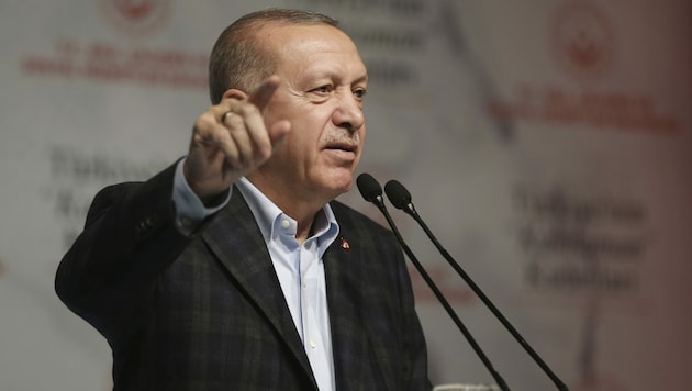 Recep Tayyip Erdogan (Bild: AP)