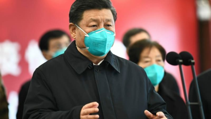 Chinas Staatschef Xi Jinping (Bild: AP)