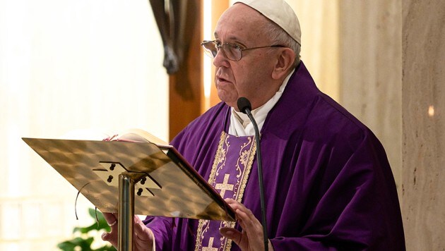 Papst Fransziskus (Bild: AFP)