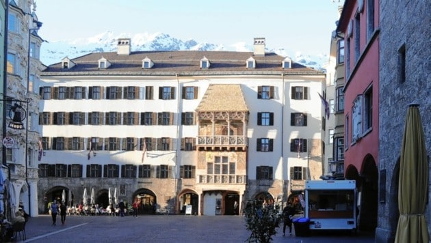 Das Goldene Dachl in Innsbruck (Bild: Christof Birbaumer / Kronenzeitung)