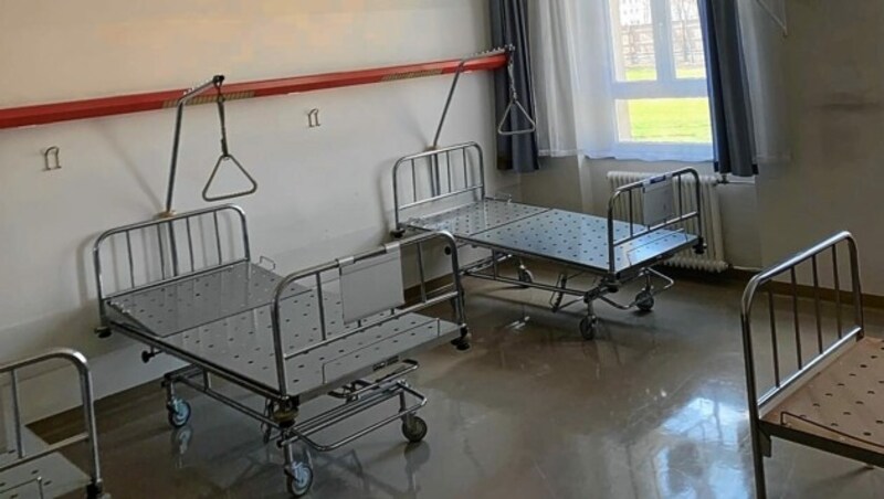 Vorbereitet: Öffnung des Heeresspitals für Patienten (Bild: zVg)