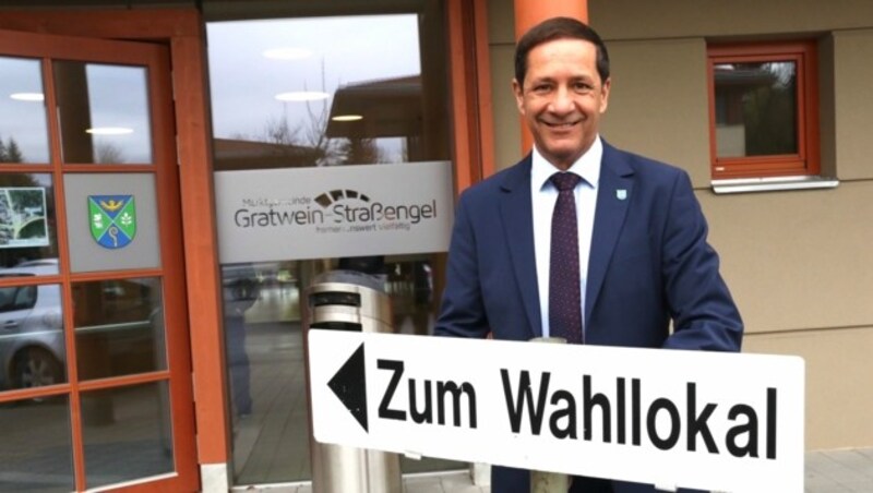 Harald Mulle, Bürgermeister von Gratwein-Straßengel (Bild: Christian Jauschowetz)