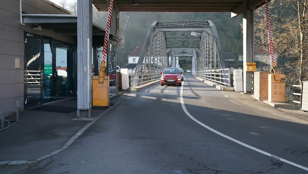 Der Grenzübergang in Mureck (Bild: Sepp Pail)