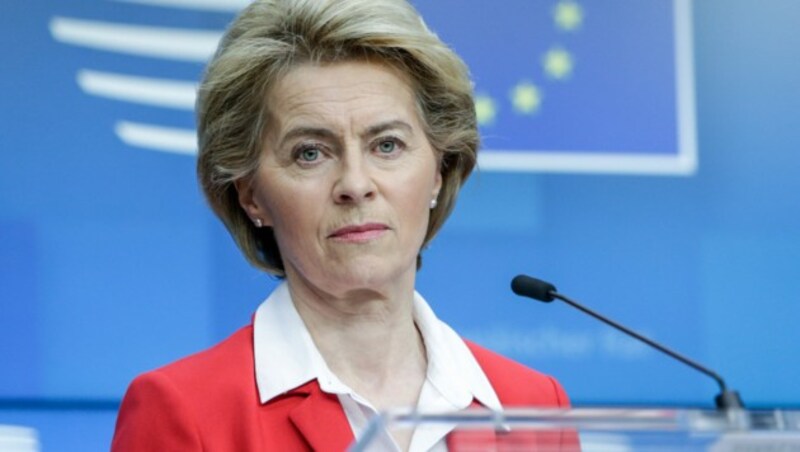 Ursula von der Leyen (Bild: APA/AFP/Aris Oikonomou)