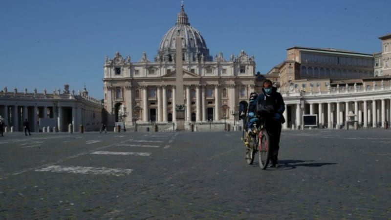 Petersplatz in Rom (Bild: The Associated Press)