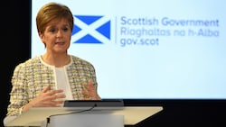 Schottlands Regierungschefin Nicola Sturgeon (Bild: AFP)