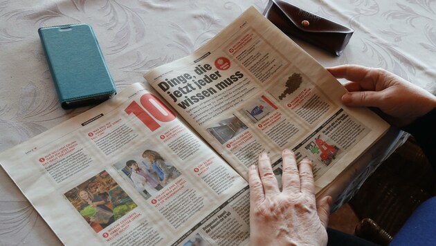 Juen rät, Senioren klassische Medien zugänglich zu machen, damit sie sich informiert fühlen. (Bild: Birbaumer Christof)