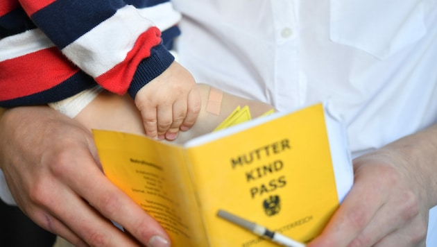 Noch heißt er Mutter-Kind-Pass, ab nächstem Jahr dann Eltern-Kind-Pass. (Bild: APA/BARBARA GINDL)
