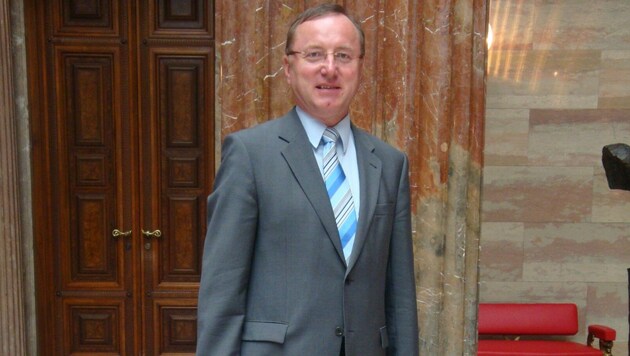 Nationalratabgeordente und Bürgermeister in Schiedlberg Johann Singer, ÖVP (Bild: ÖVP)