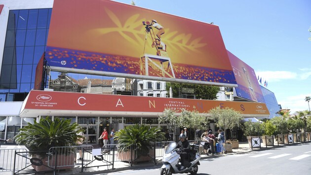 Der Festivalpalast in Cannes (Bild: AP)