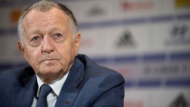 Olympique-Lyon-Boss Jean-Michel Aulas (Bild: AFP)