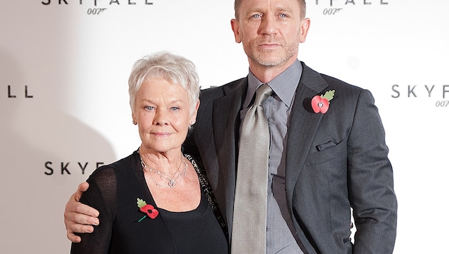 Judi Dench und Daniel Craig (Bild: AFP)