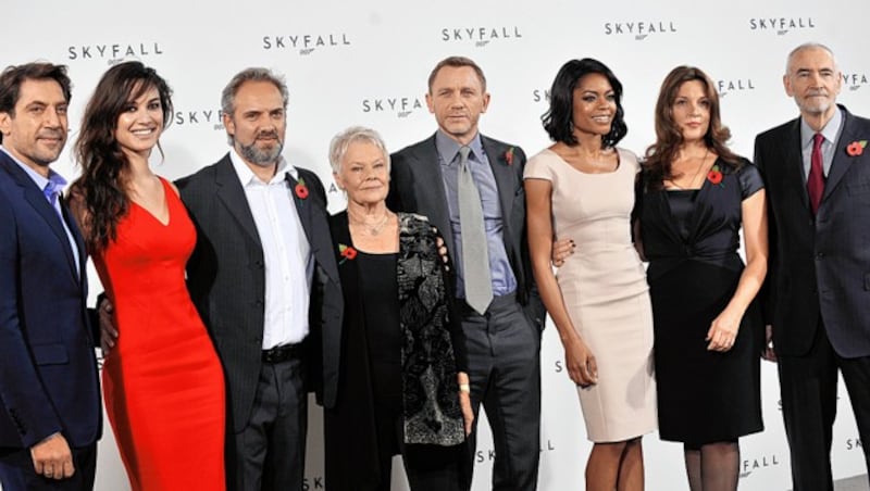 Der Cast von „Skyfall“ (Bild: EPA)