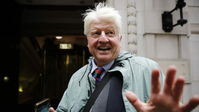 Boris Johnsons Vater Stanley Johnson (Bild: AFP)