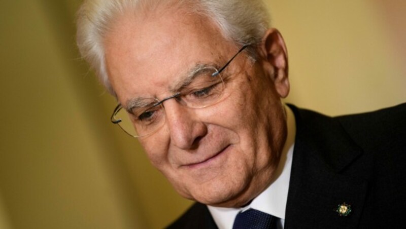 Sergio Mattarella (Bild: AFP)