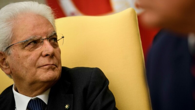 Sergio Mattarella (Bild: AFP)