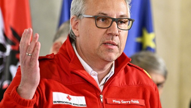 Bundesrettungskommandant Gerry Foitik (Bild: APA/HANS PUNZ)