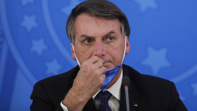 Jair Bolsonaro (Bild: APA/AFP/Sergio LIMA)