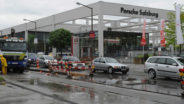 Die Porsche Holding GmbH hat ihren Sitz in Salzburg. (Bild: AFP)