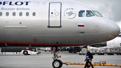 Eine Maschine der russischen Fluglinie Aeroflot (Bild: KIRILL KUDRYAVTSEV/AFP)