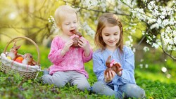 Klein – und auch groß – können Ostern im Freien feiern. (Bild: ©MNStudio - stock.adobe.com)