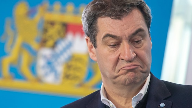 Der bayerische CSU-Ministerpräsident Markus Söder wirft der EU-Kommission Untätigkeit in der Corona-Krise vor. (Bild: AFP)