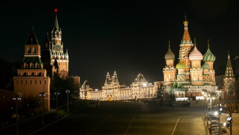 Der Rote Platz in Moskau (Bild: AP)