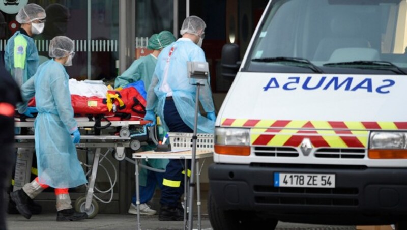 Spital in Frankreich (Bild: AFP)