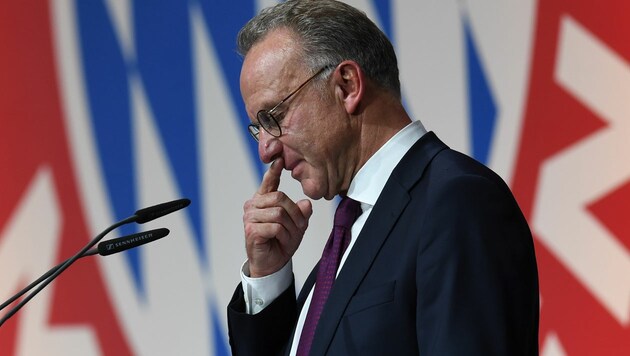 Bayern-Vorstandsvorsitzender Karl-Heinz Rummenigge (Bild: APA/AFP/Christof STACHE)