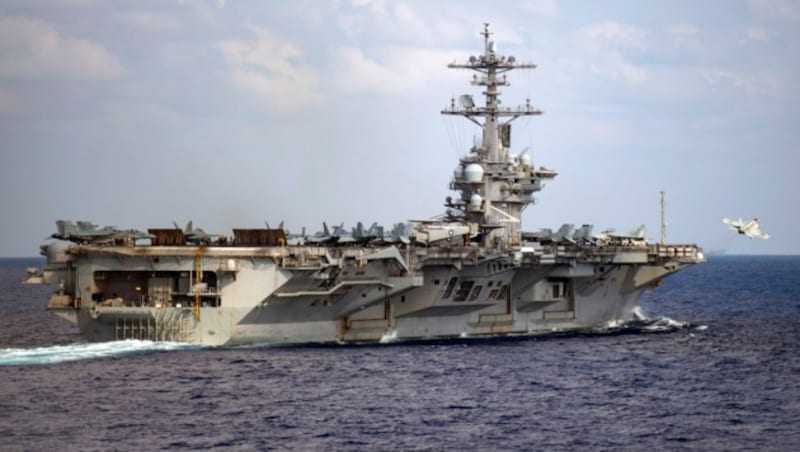 Die USS Theodore Roosevelt (Bild: APA/AFP/Navy Office of Information/Nicholas V. HUYNH)