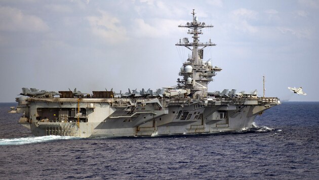 Die USS Theodore Roosevelt (Bild: APA/AFP/Navy Office of Information/Nicholas V. HUYNH)