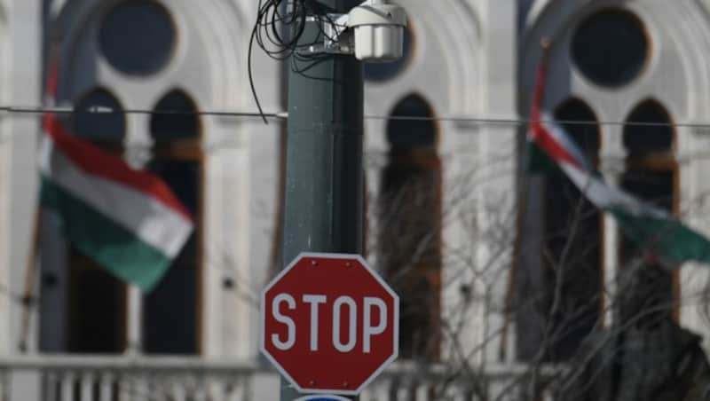 Das ungarische Parlamentsgebäude in Budapest. (Bild: AFP)