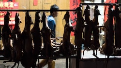 Hundefleisch auf einem asiatischen Markt (Bild: AFP)