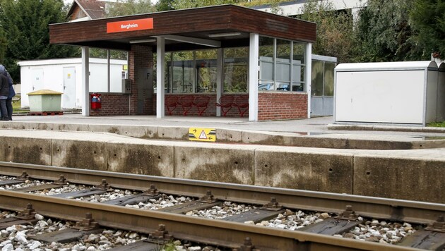 Lokalbahnhof in Bergheim (Bild: Tschepp Markus)