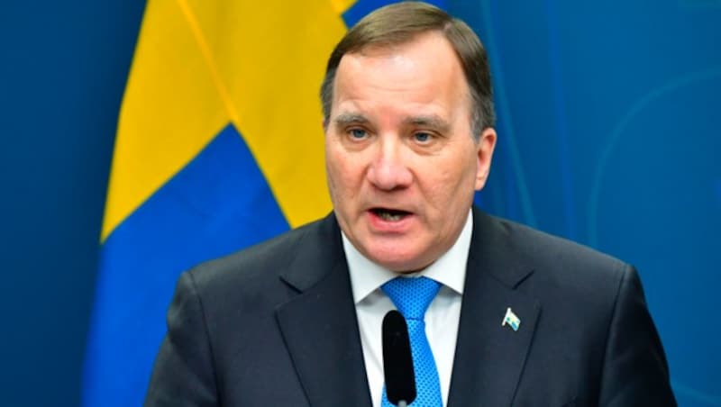 Schwedens Ministerpräsident Stefan Löfven hat seinen Rücktritt eingereicht. (Bild: AP)
