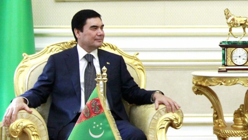 Turkmenistans Präsident Gurbanguly Berdymuchammedow (Bild: APA/HBF/DRAGAN TATIC)