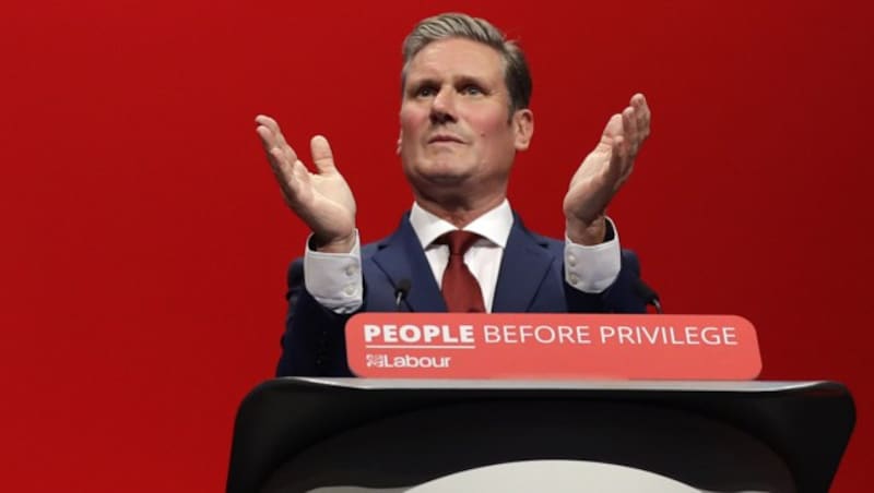 Der neue Chef der Labour-Partei, Keir Starmer (Bild: Associated Press)